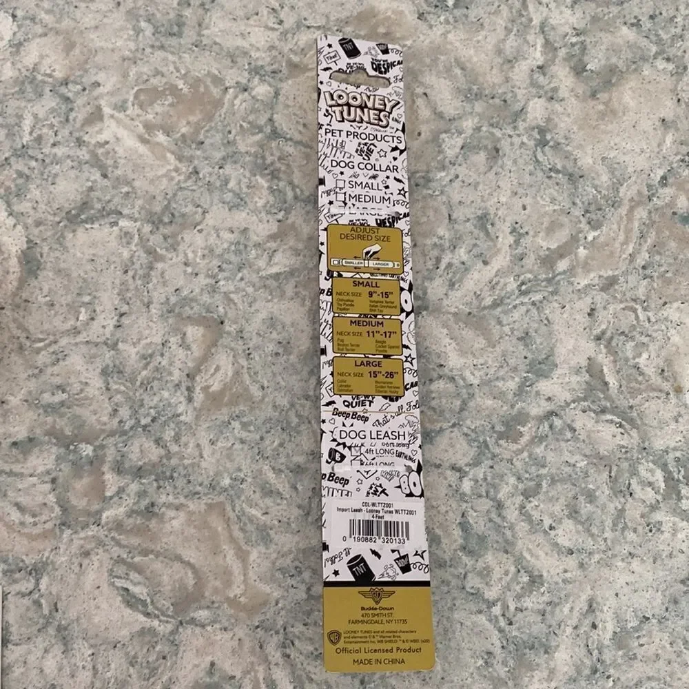 WB  Looney Tunes Tasmanian Pet Leash